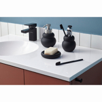 Диспенсер для жидкого мыла markl, 420 мл, черный