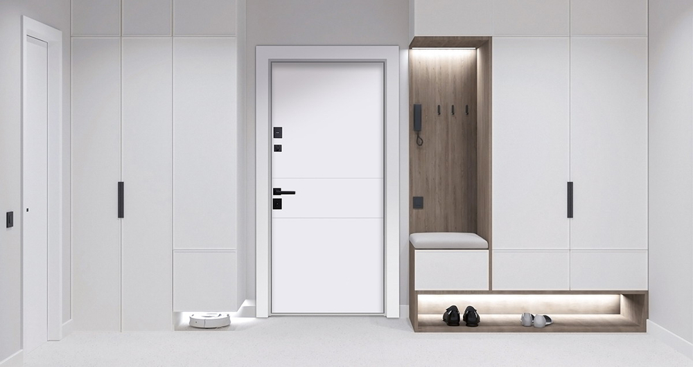 Стальная дверь "Денвер" (адаптивная замковая часть). Заказная модель.