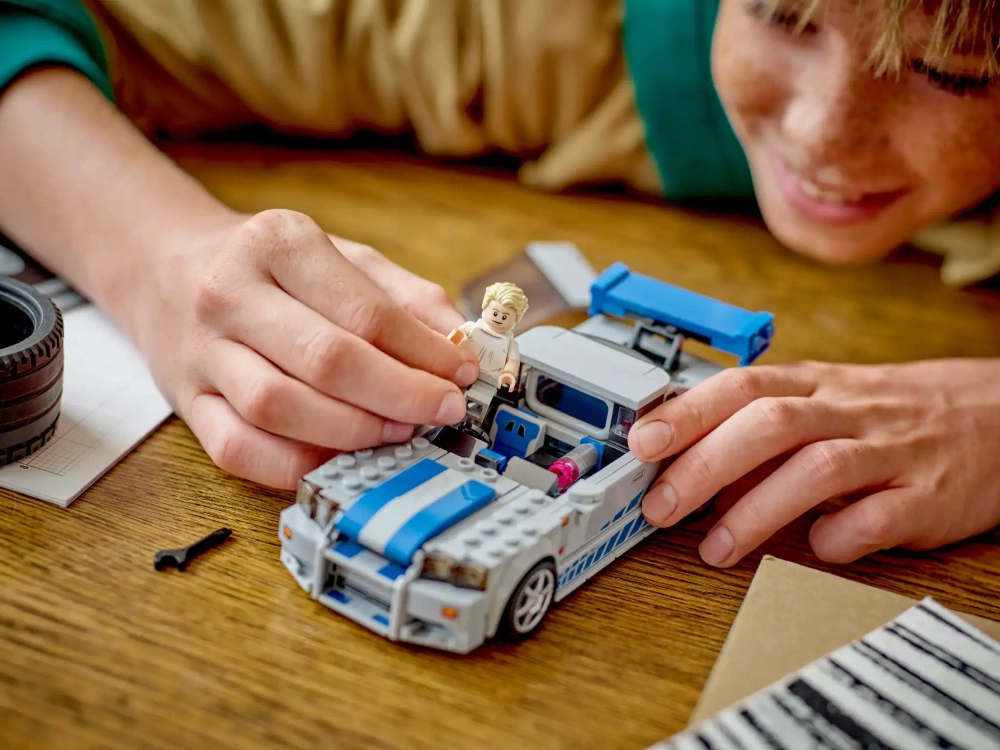 Конструктор LEGO Speed Champions 76917 Форсаж 2 Nissan Skyline GTR (R34)