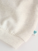 Толстовка и легинсы в комплекте для малышей Next H53-919, Молочный