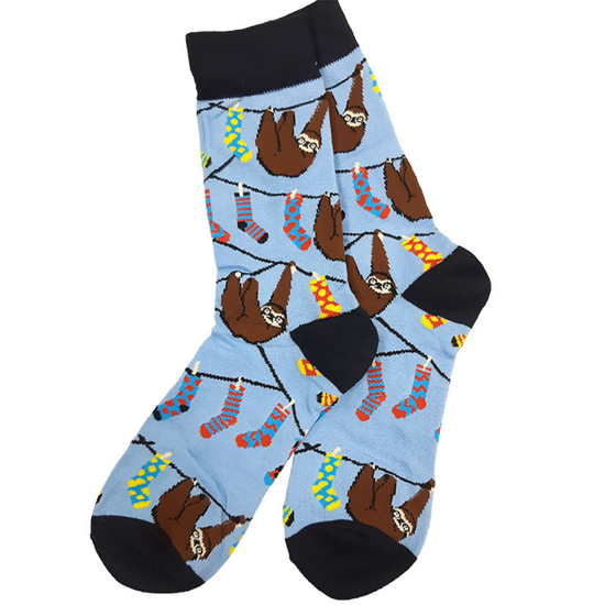 Носки На просушке. Ленивцы и носки, р-р 38-44 (голубой/синий)