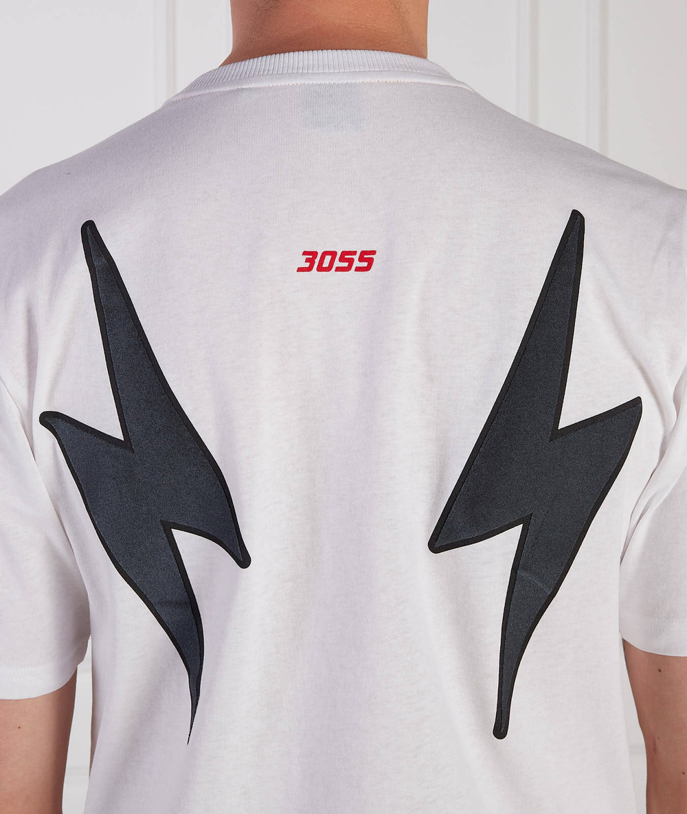 Футболка TEESEVENFLASH BOSS ORANGE - белый(50495743)