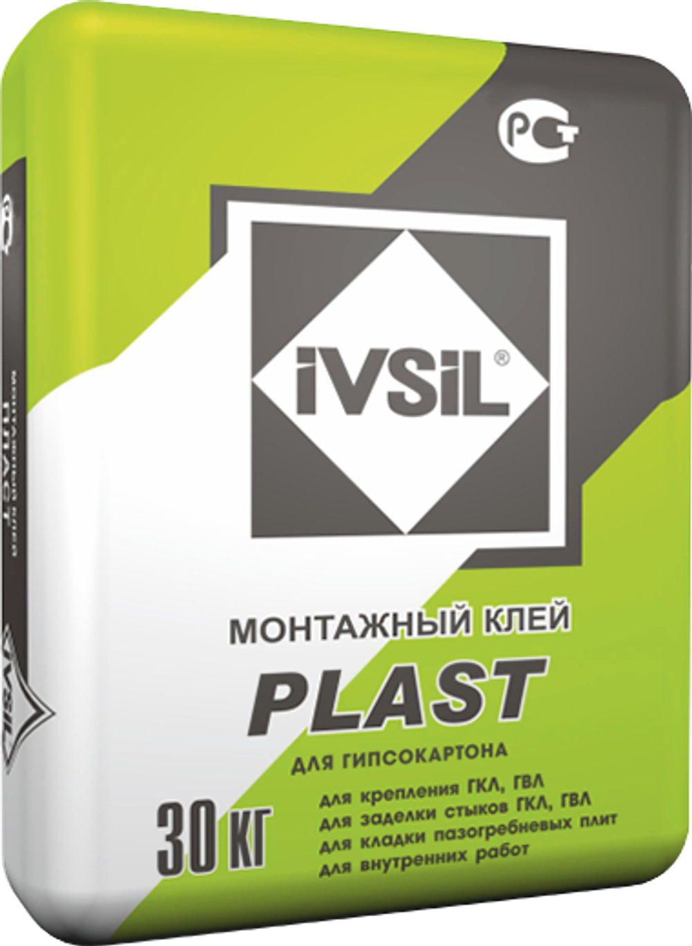 Монтажный клей для гипсокартона IVSIL PLAST