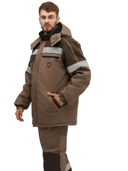 Костюм зимний "Сириус-Родос" брюки (коричневый)
