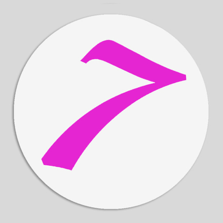 Номер участника, крепление в ассортименте. Диаметр 86 мм. Цвет номера СИРЕНЕВЫЙ