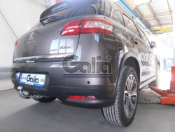 Фаркоп оцинкованный Galia M122A для Mitsubishi Eclipse Cross 2018-, Mitsubishi ASX 2010-, Citroen C4 Aircross 2012-, Peugeot 4008 2012-(паспорт и сертификат в комплекте)(без электрики)