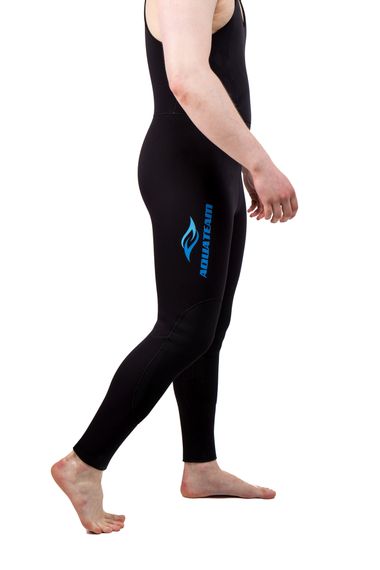 Гидрокостюм AquaTeam Hunter Jako 7 мм нейлон/открытая пора черный