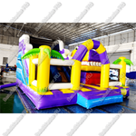 Коммерческий батут "Белый клык" с механизированной головой, размер 6*6*4 м