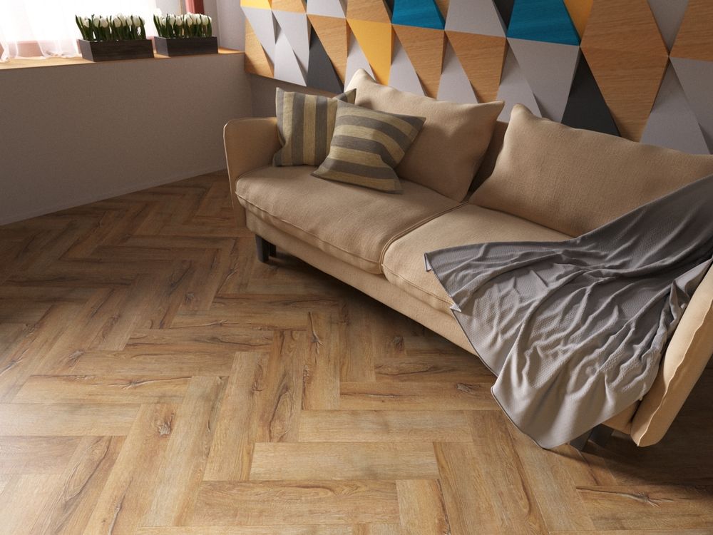 Виниловый пол FineFloor Craft Short Plank DryBack FF-081 Дуб Гавана