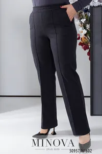 Брюки 602-черно-синий Minova