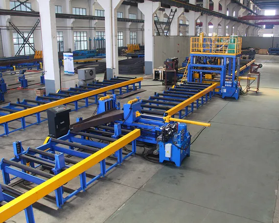 Автоматизированная горизонтальная линия по производству двутавровых балок, INTEGRAL