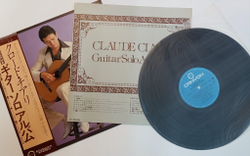 Винтажная виниловая пластинка LP Claude Ciari Guitar Solo Album (Japan 1978)