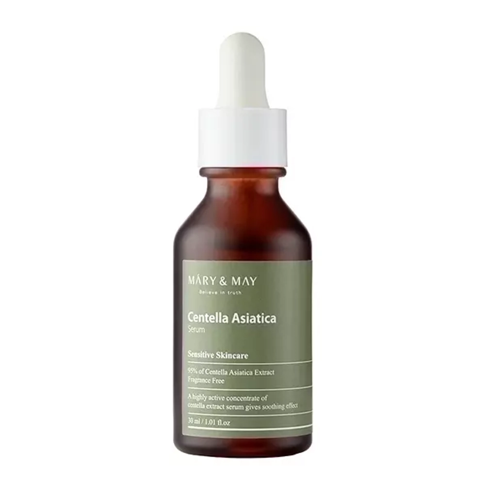 Успокаивающая сыворотка с центеллой азиатской ​MARY & MAY Centella Asiatica Serum