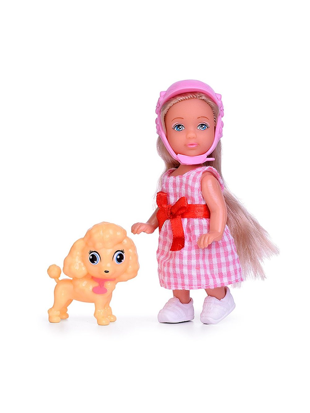 Кукла Леди байк с аксессуарами розовый (4608)