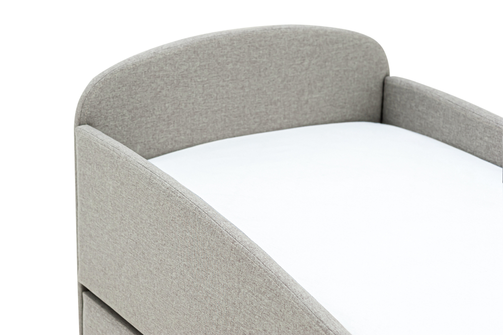 Детская мягкая кровать с ящиком Бельмарко Letmo халва рогожка