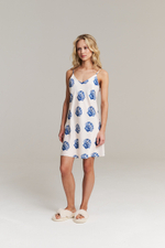 Шелковая комбинация мини