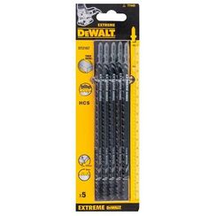 Набор пилок для лобзика DeWalt DT2167 T744D 180мм 5шт