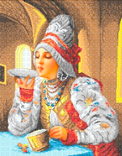 Г-6108 Боярыня за чаем.