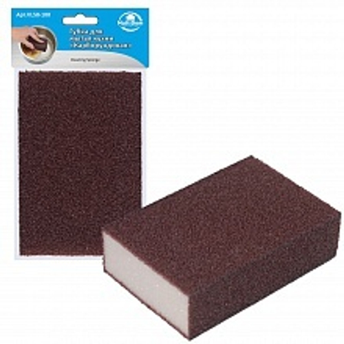 Губка для мытья кухни Карборундовая VL58-100 (30/1) 91080