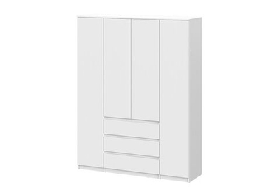 Den Шкаф четырехстворчатый Белый