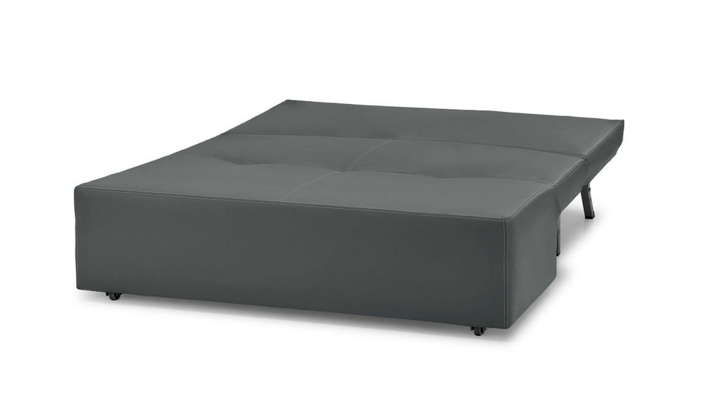 Диван Лорт Galaxy Dark Grey 157*100*86 см, Серый Экокожа Аккордеон Фиеста