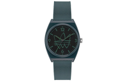 Adidas Originals STREET Wrist Watch Quartz Movement Resin Strap 38mm Black Dial Unisex 50m Waterproof