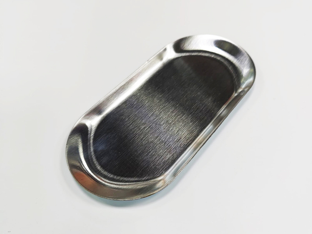 Лоток МЕТАЛЛ СЕРЕБРО 230 мм МАТОВЫЙ