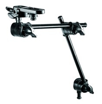 Кронштейн шарнирный Manfrotto 196B-2 Single Arm двухсекционный с площадкой под камеру