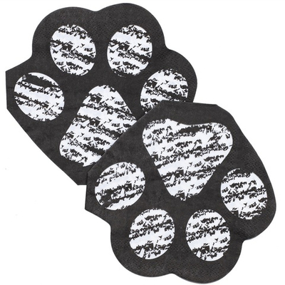 Салфетки фигурные «Лапки котика», 33 см, 12 шт