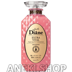 Шампунь с кератином и аргановым маслом "Уход за кожей головы" 450 мл Extra Vital Moist Diane Perfect Beauty