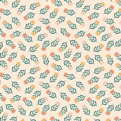 Милый цветочный орнамент