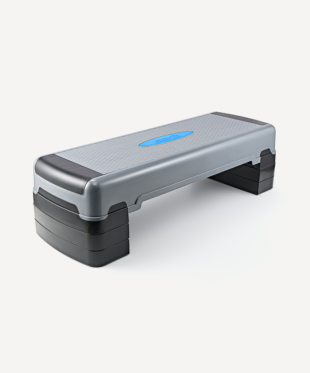 Степ-платформа фиксирующаяся SP-204 90х32х25 см, 3-уровневая