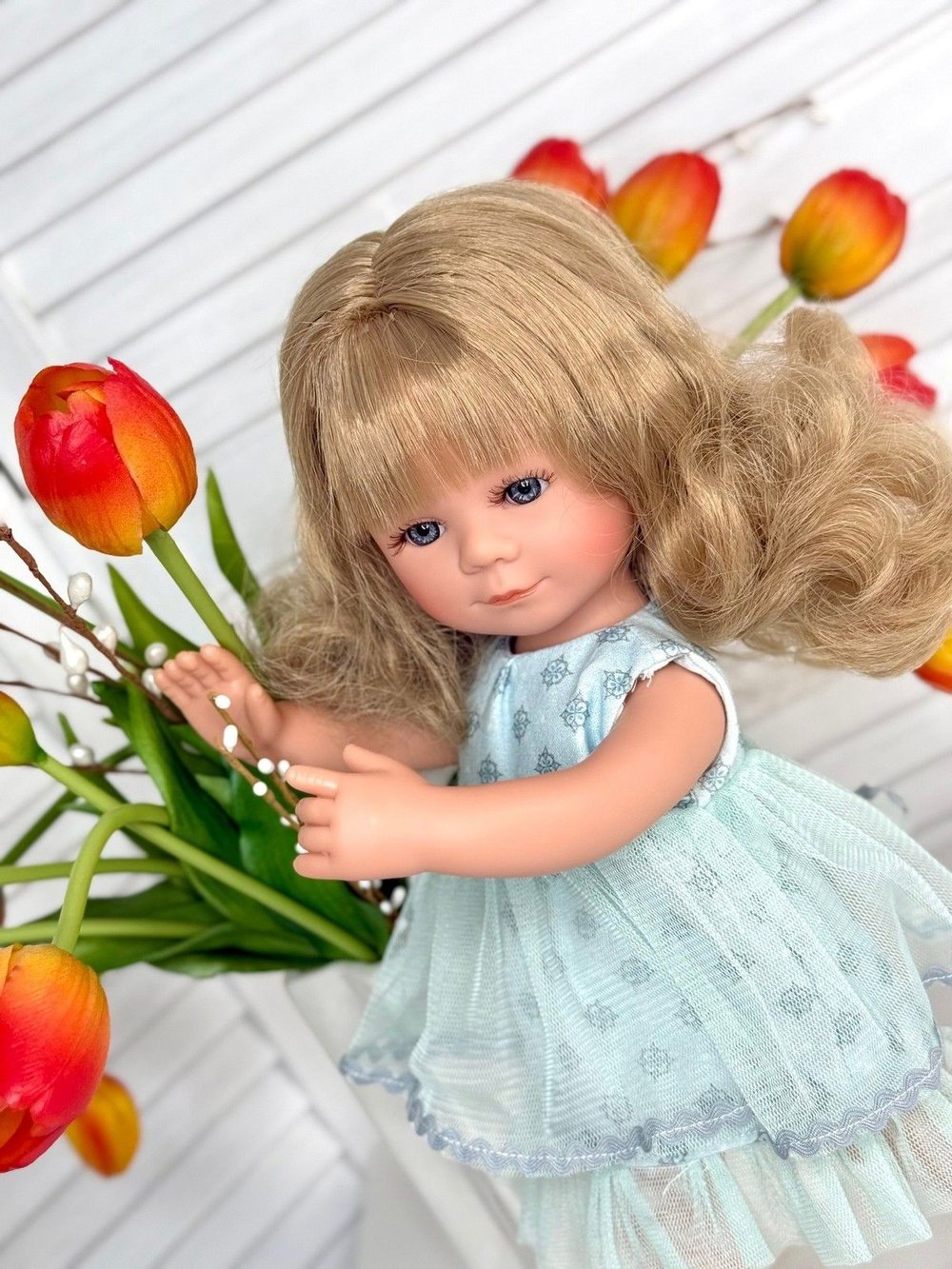 Кукла D Nenes виниловая 34см Marieta (022097)