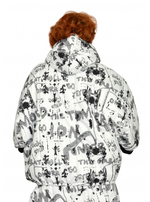 Куртка-пончо стеганая Руна