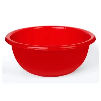 Таз круглый 12 л. Красный