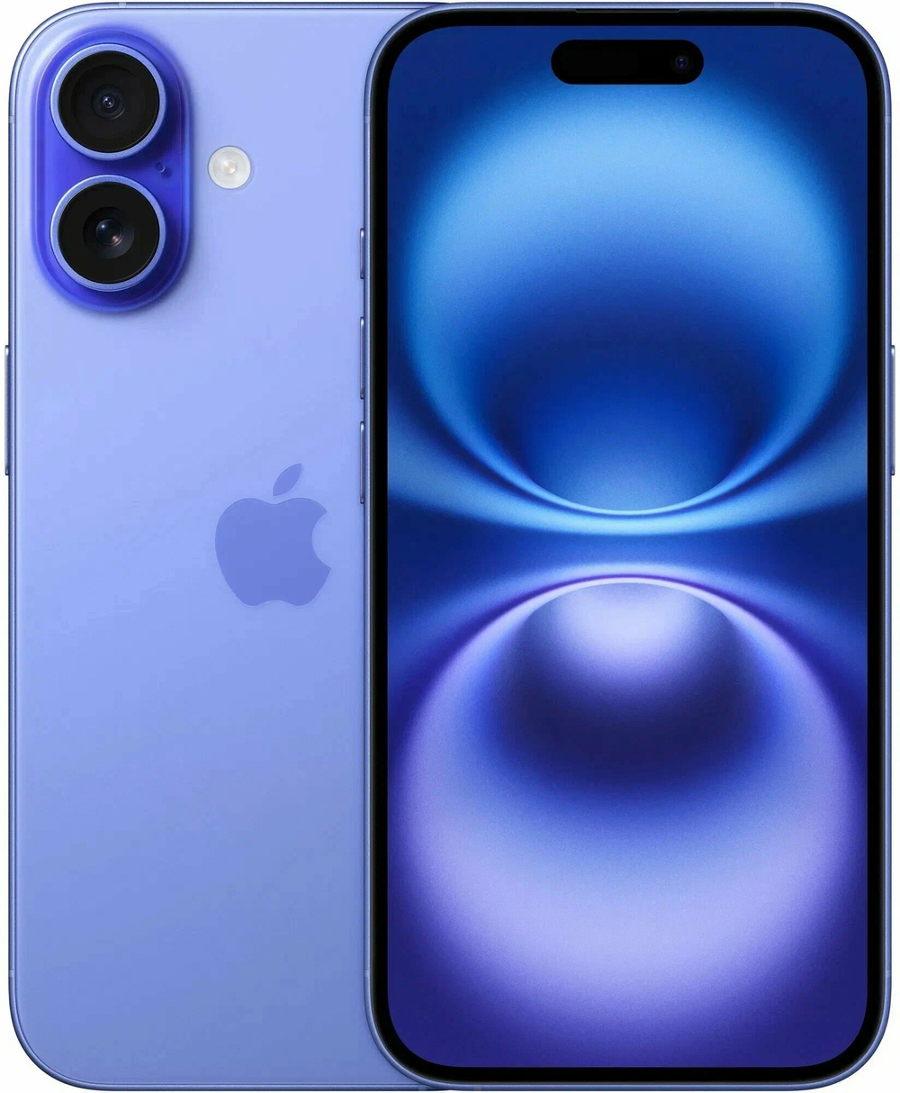 Смартфон Apple iPhone 16 256 GB Ultramarine