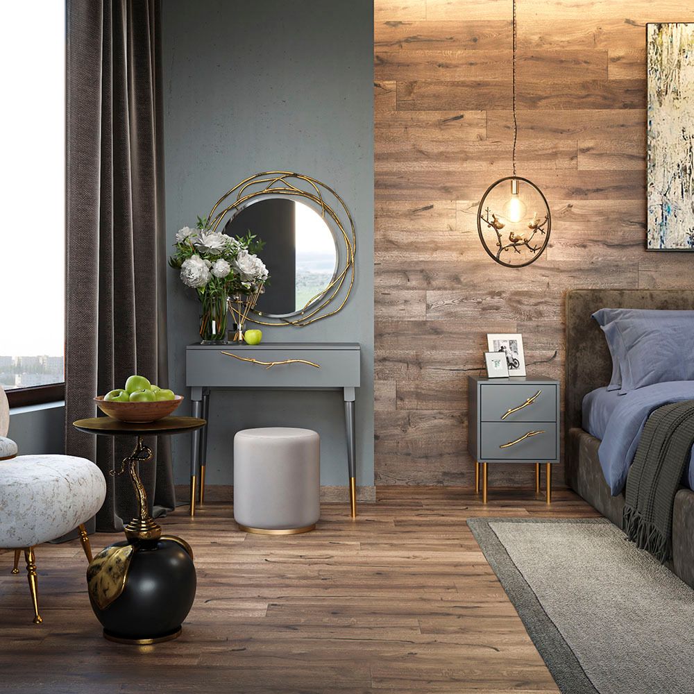 Банкетка ENZO Сильвер