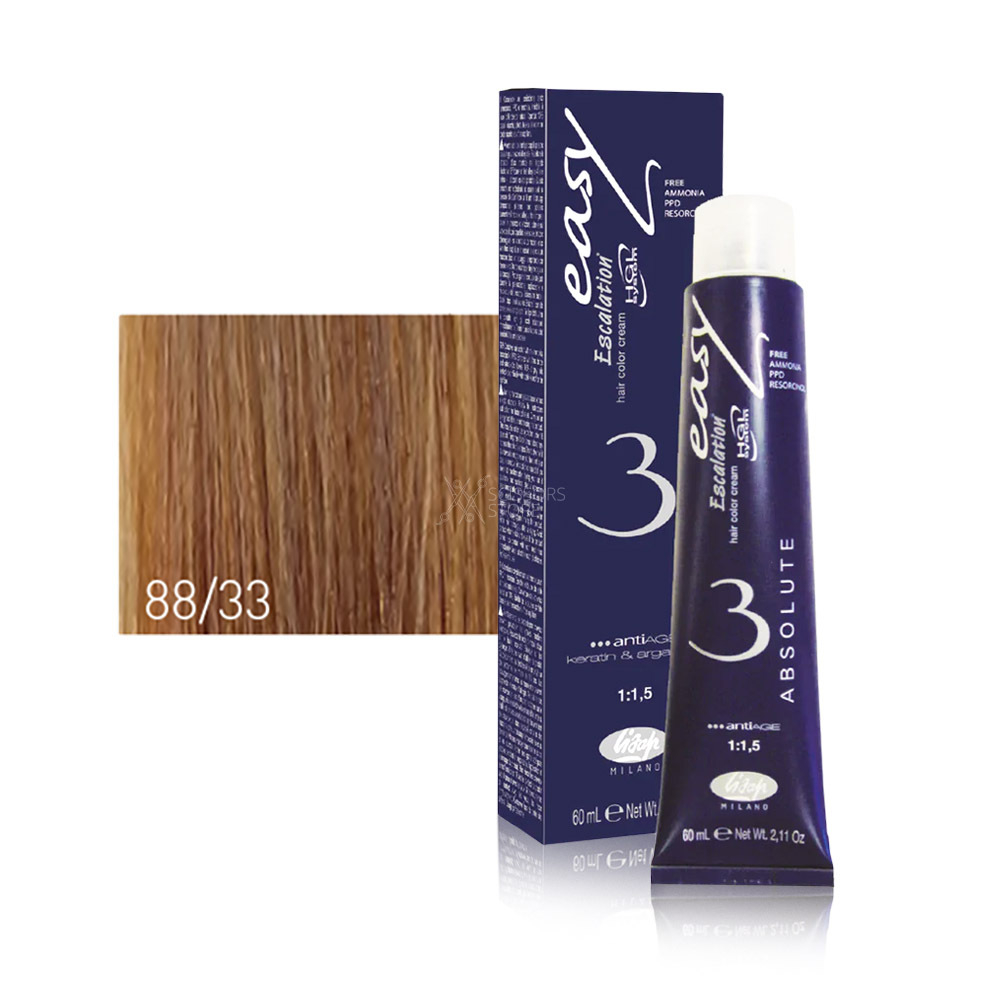 Перманентный безаммиачный краситель для волос Lisap Escalation Easy Absolute-3 (Lisap Absolute-3)