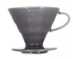 Воронка керамическая для приготовления кофе HARIO V60-02, серая