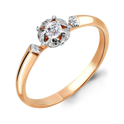 963525к Кольцо из Золота с бриллиантом