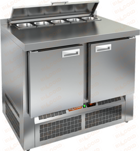 Стол холодильный для салатов (саладетта) HICOLD SLE2-11GN