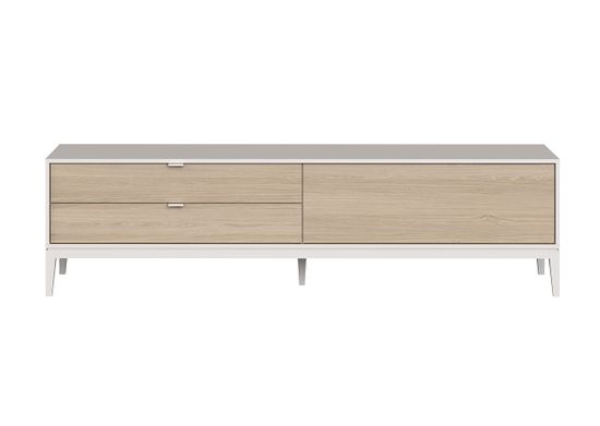 Тумба Fjord 1 дверь 2 ящика (белый)