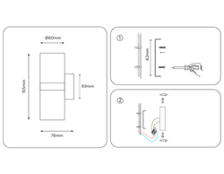 Ambrella Настенный светильник Wall FW243