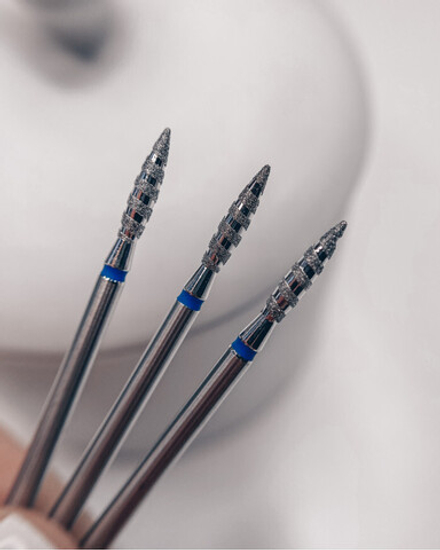 Торнадо 2.3мм синяя ( фреза алмазная )