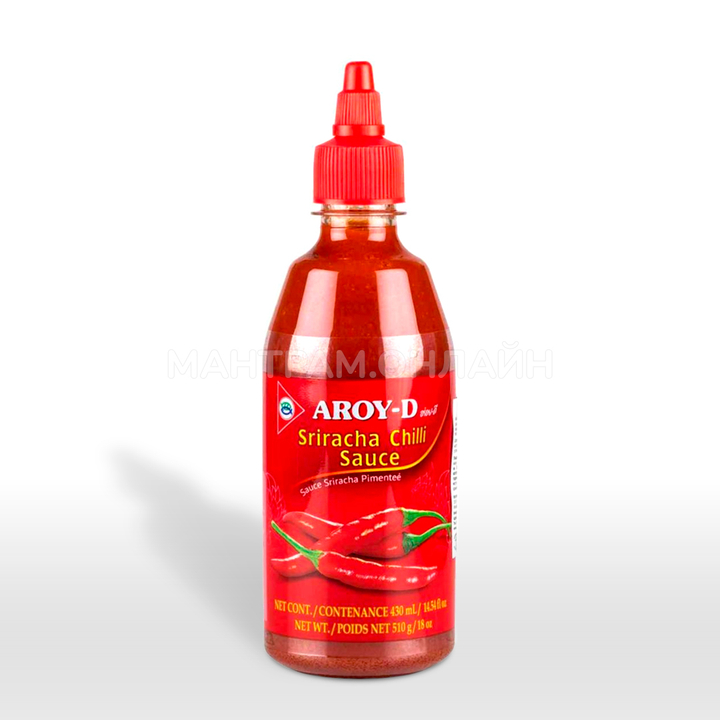 Соус Шрирача (перца чили 35%) Aroy-D Sriracha Chilli Sauce 510 г