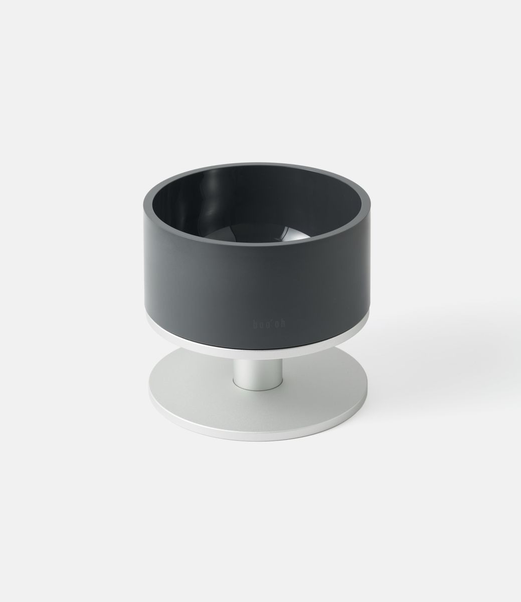 Boo Oh Mogo Stand Light Grey — подставка для миски питомца из алюминия
