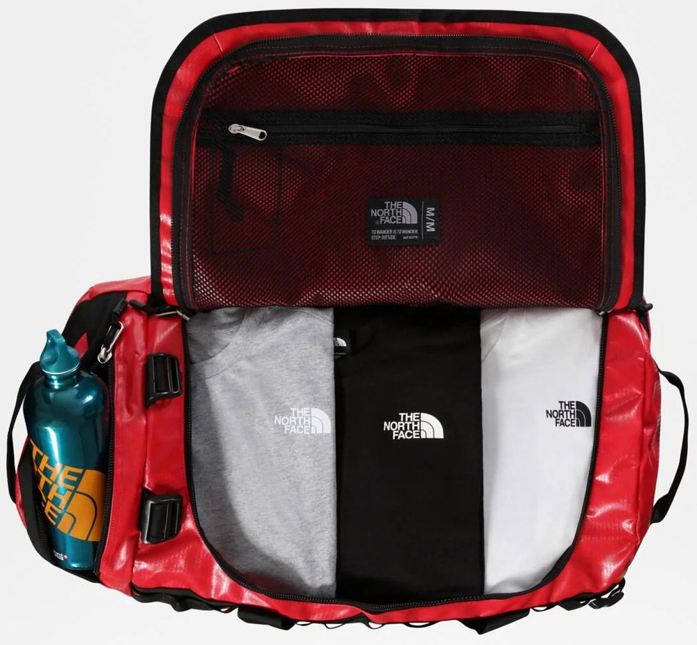 Сумка-баул The North Face Base Camp Duffel M Red-Black