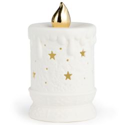 СТАТУЭТКА "СВЕЧА" С LED-ПОДСВЕТКОЙ 8,8Х8,8Х14,8 СМ