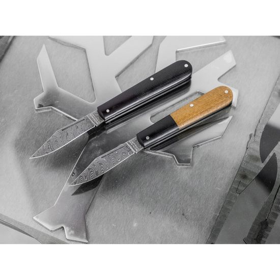 Boker BK110943DAM Barlow Burlap Micarda Damast - складной, рук-ть микарта, клинок дамаск