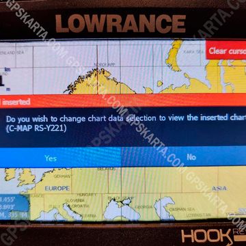 Белое море карта глубин для Lowrance / Simrad / B&G C-MAP MAX-N+ RS-Y221